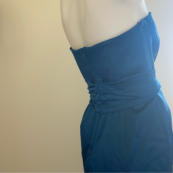 REISS Verdia Cocktail Satin Dress - Picture 7 of 10